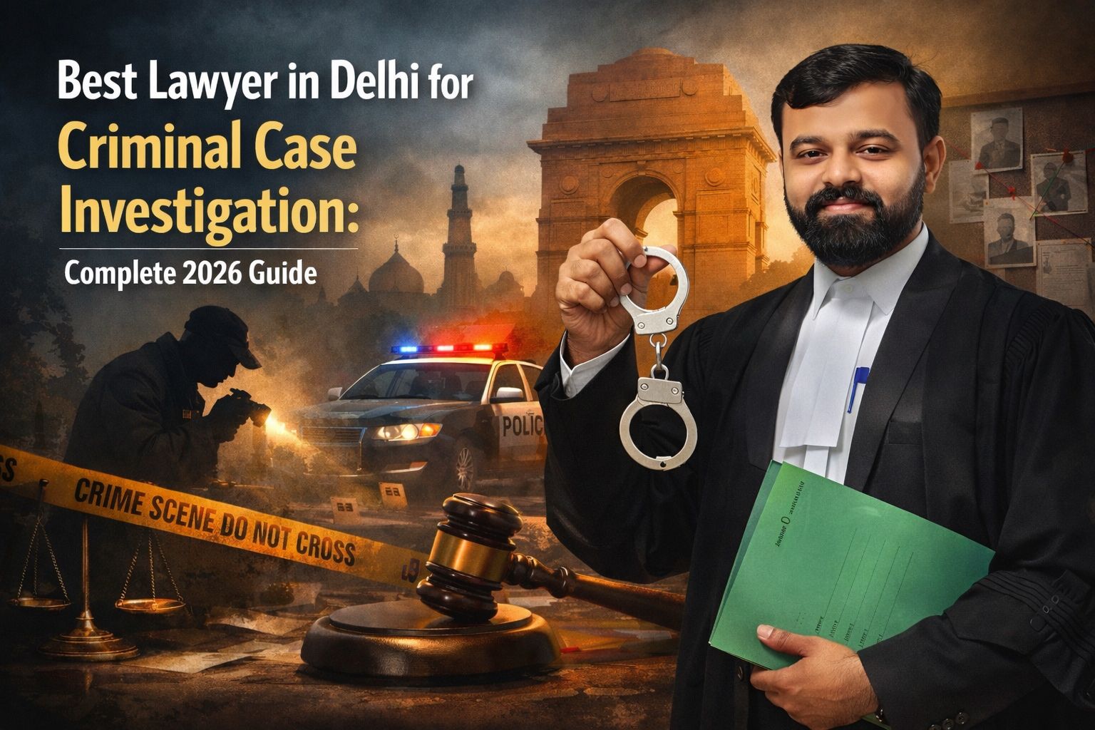 Best Lawyer in Delhi for Criminal Case Investigation: Complete 2026 Guide  
