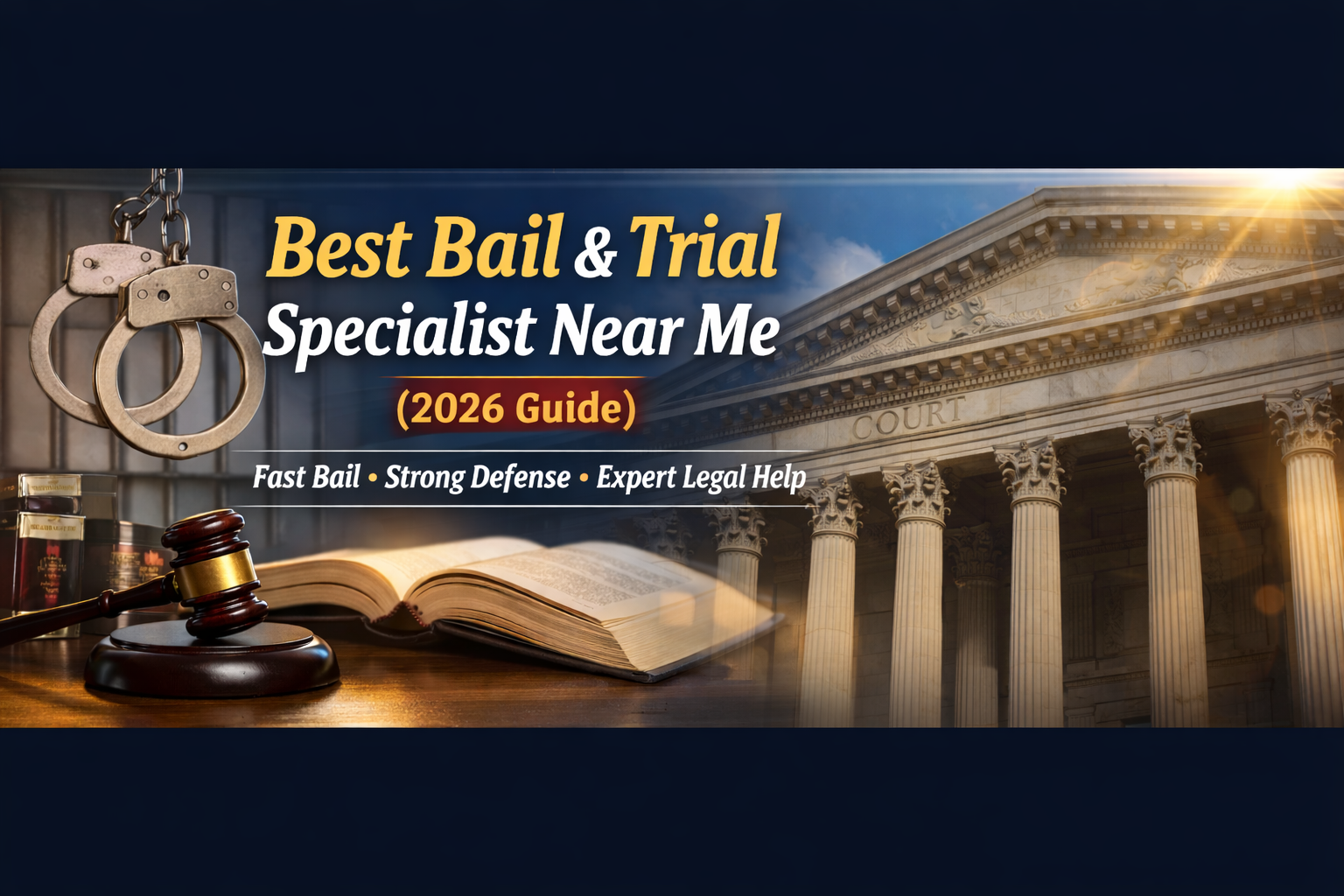Where to Find the Best Bail & Trial Specialist Near Me (2026 Guide)